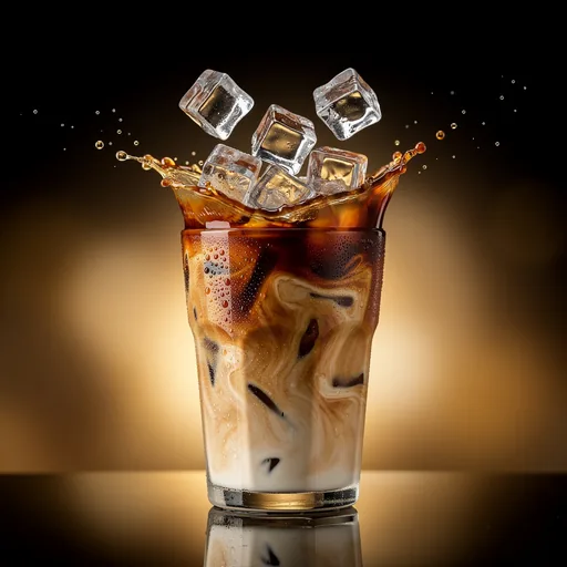 AI-generated iced coffee
