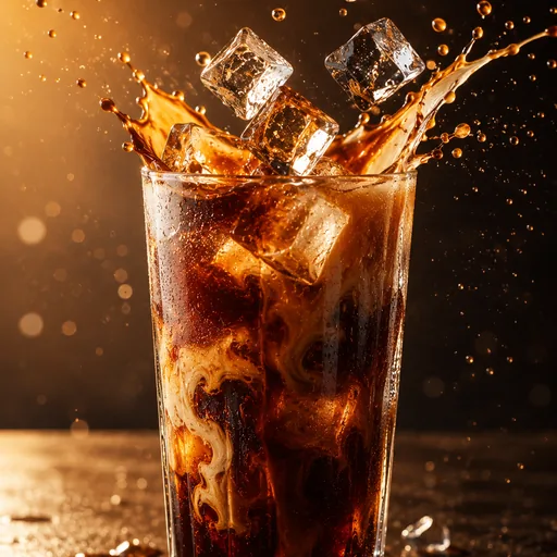 AI-generated iced coffee